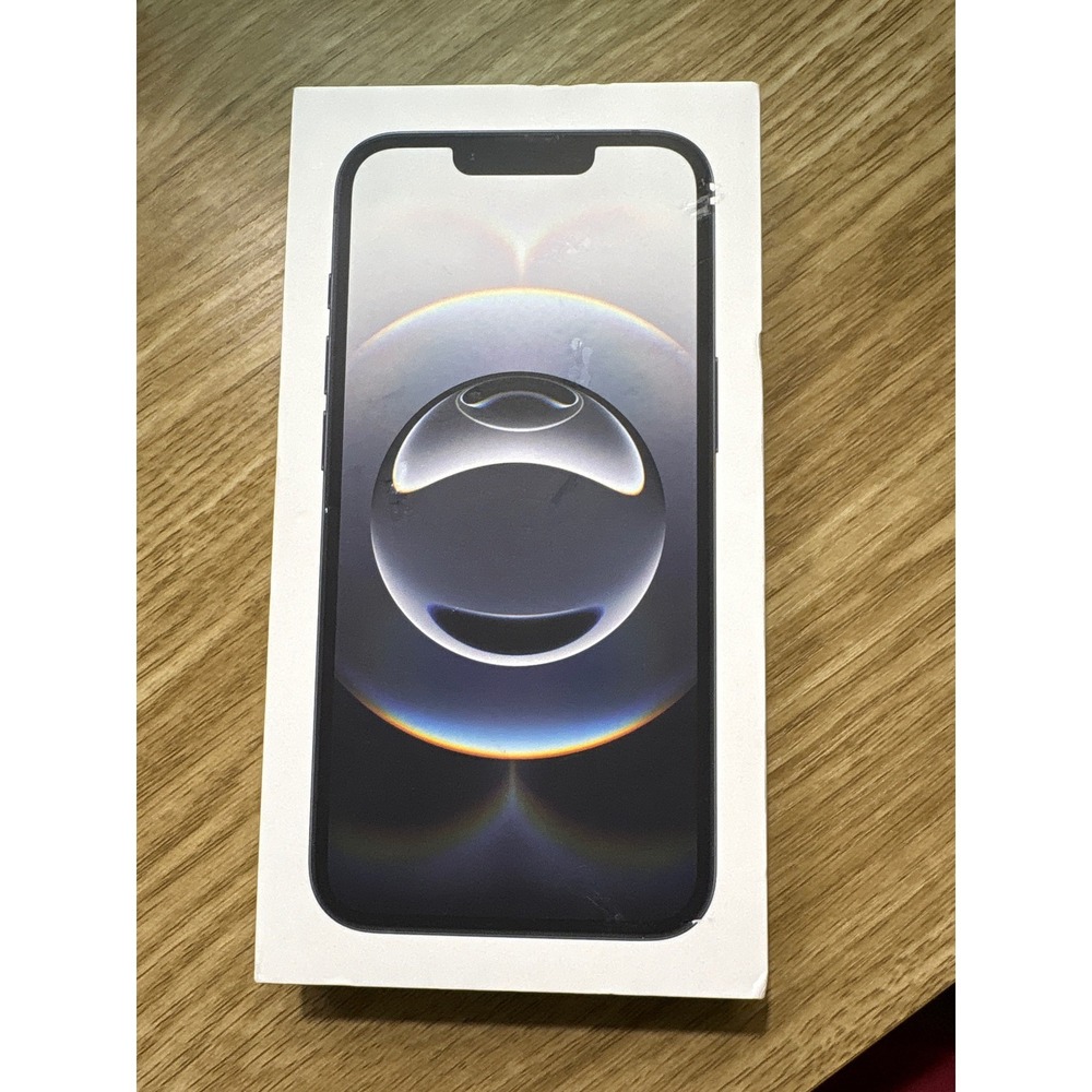 Apple iPhone 16e Empty Retail Replacement Box Only black White